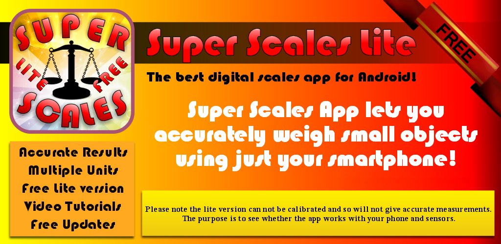 Super Scales Free Android Digital Scales App Best Digital Scales App