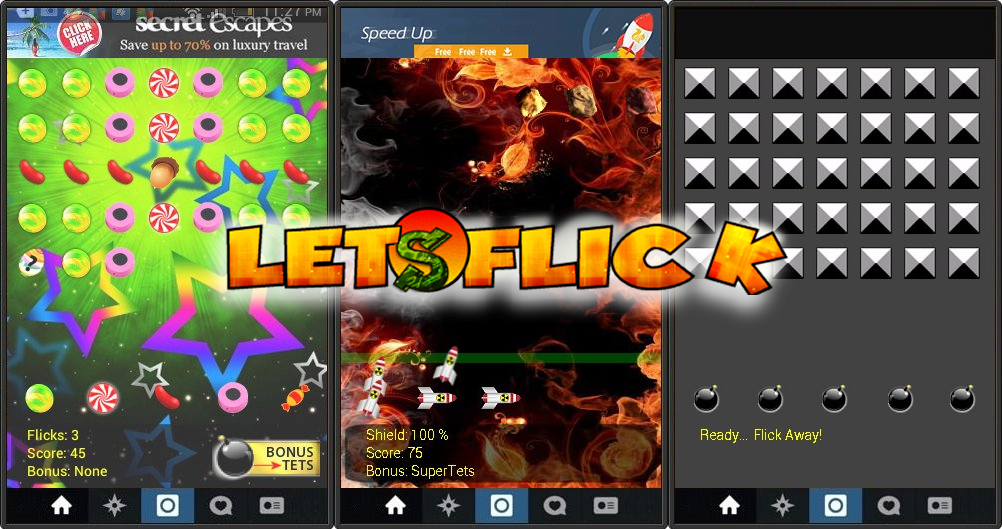 letsflick android puzzle arcade game screenshots
